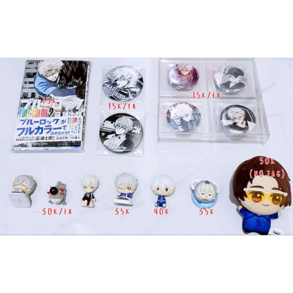 NAGI SEISHIRO YUKIMIYA CHIBIGURUMI MANGA BADGE รูป ONEMANU