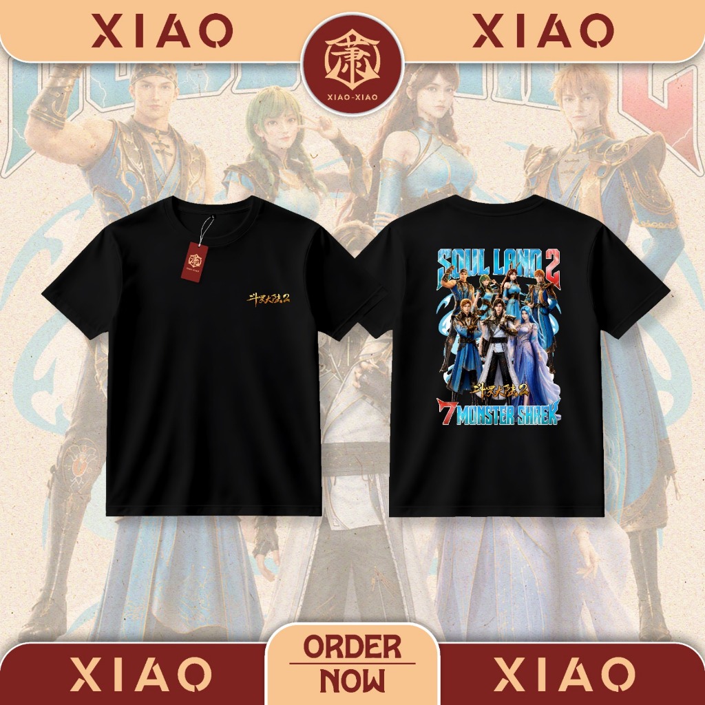 XIAOXIAO - Danhua 7 เสื้อยืด Monster Shrek Soul Land 2
