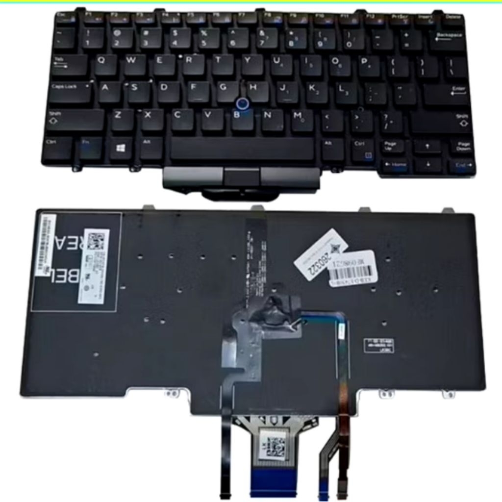 KEYBORD DEL LETTITUDE 7490 7480 5450 5470 5480 5488 5490 5491 E5450 E5470 E7450 E7470 ใหม่ BACKLIGHT