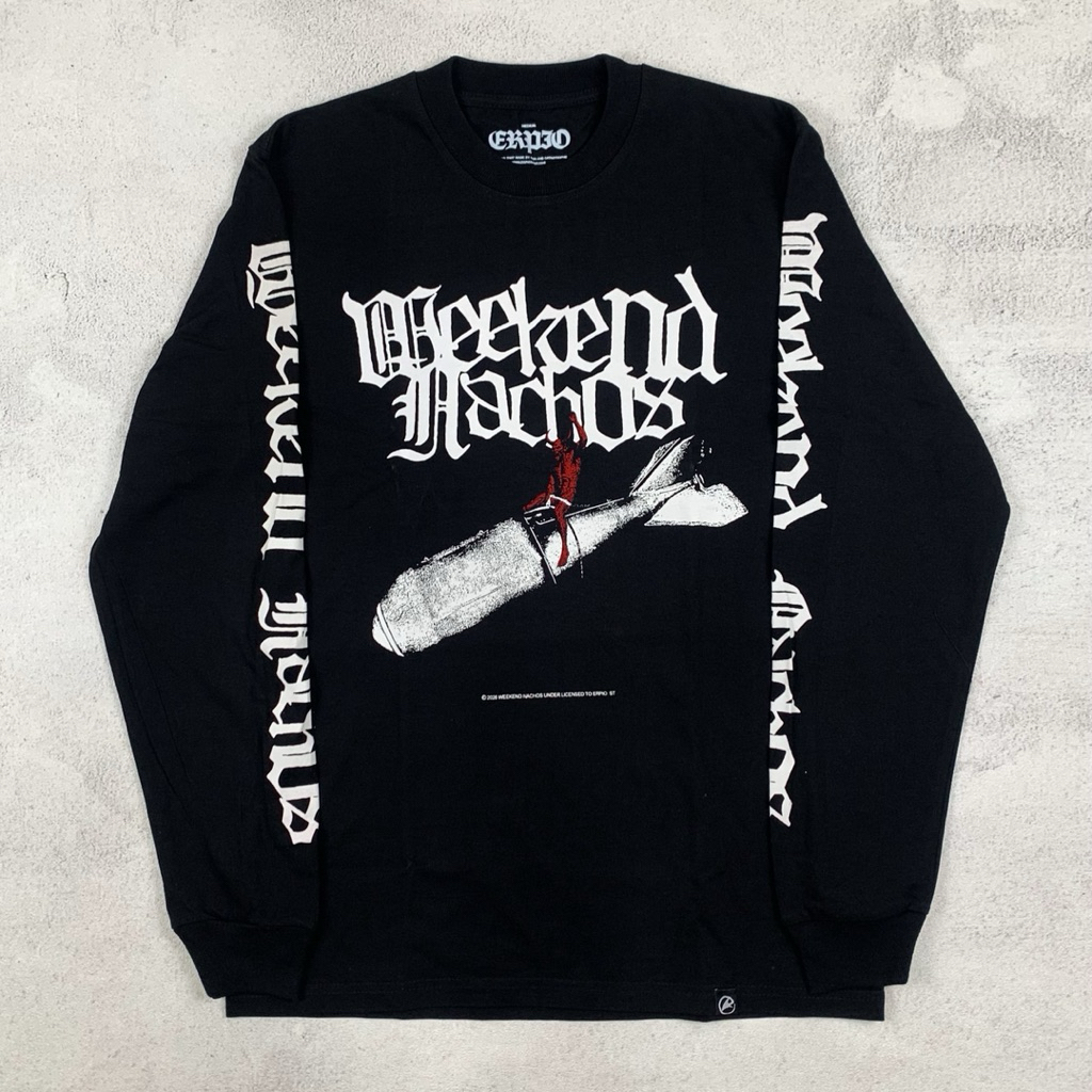 WEEKEND NACHOS - NUKE LONGSLEEVE | เสื้อยืดวง สินค้าอย่างเป็นทางการดั้งเดิม