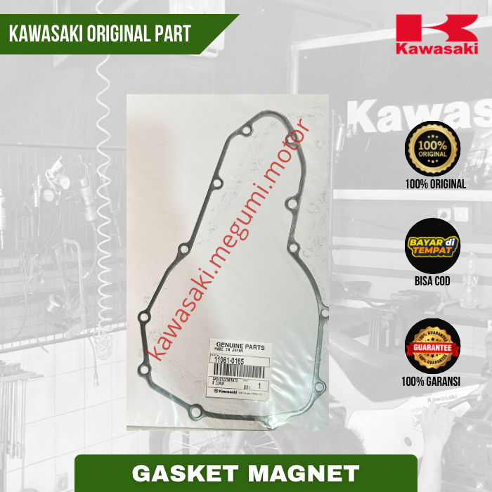Versys 650, Er6N ปะเก็นถังแม่เหล็ก - อะไหล่ Kawasaki แท้ (11061-05186)