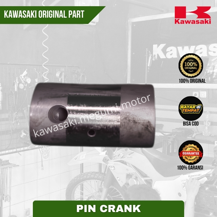 KAWASAKI เคแอลเอ็กซ์ 110, KSR 110 ข้อเหวี่ยง เข็มหมุด - อะไหล่คาวาซากิดั้งเดิม (13035-0024)