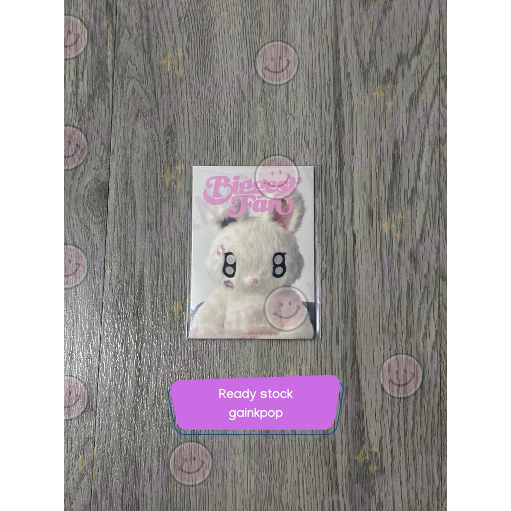 Ready - Irene พัดลมที่ใหญ่ที่สุด Official MD Random Trading Card ไอรีน