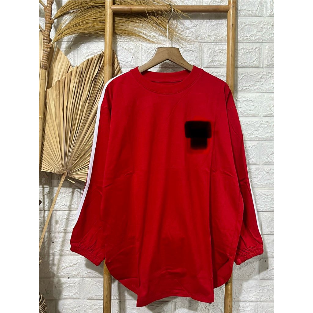 เสื้อยืดหวี MERAH Adudas Ld 110cm สีแดง