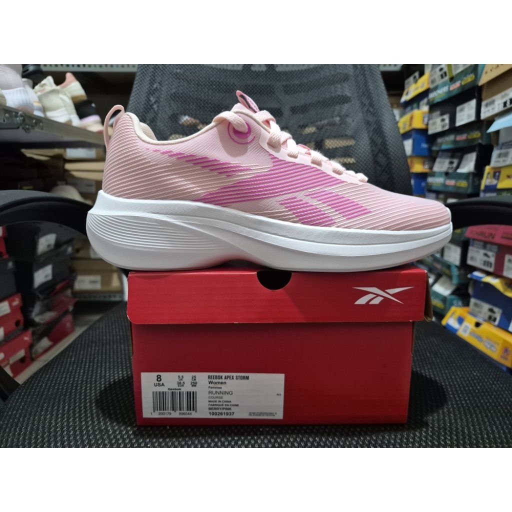 รองเท้าวิ่ง Reebok Apex Storm สําหรับผู้หญิง 100261937 ต้นฉบับต้นฉบับต้นฉบับ