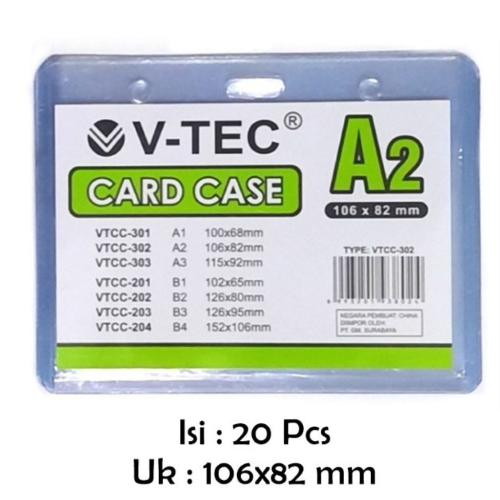 V-TEC CARD CASE VTCC-302/A2 106 X 82MM