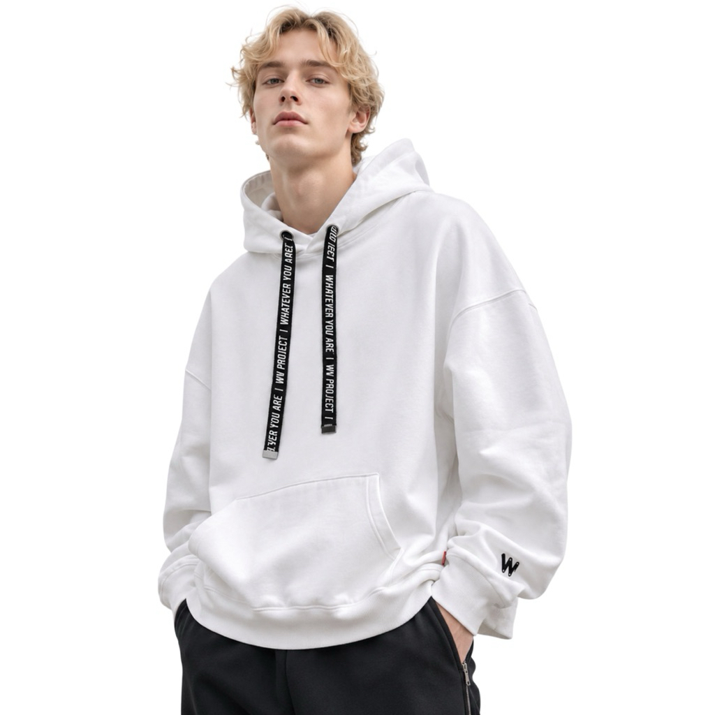 WV Project Hoodie สีขาว