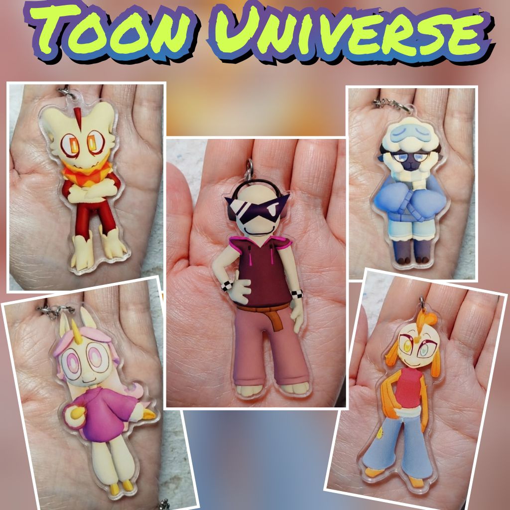 พวงกุญแจ GUNGAN Toon Universe พวงกุญแจ Toon Universe