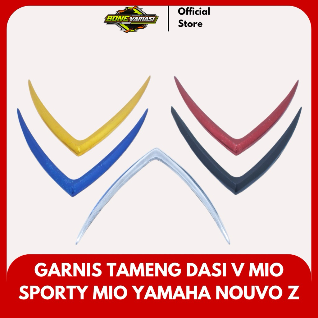 เน็คไท v ของ Garnish สําหรับ mio sporty mio smile cnc Garnish vs โดยเฉพาะ เน็คไท (Front Panel Trim) 