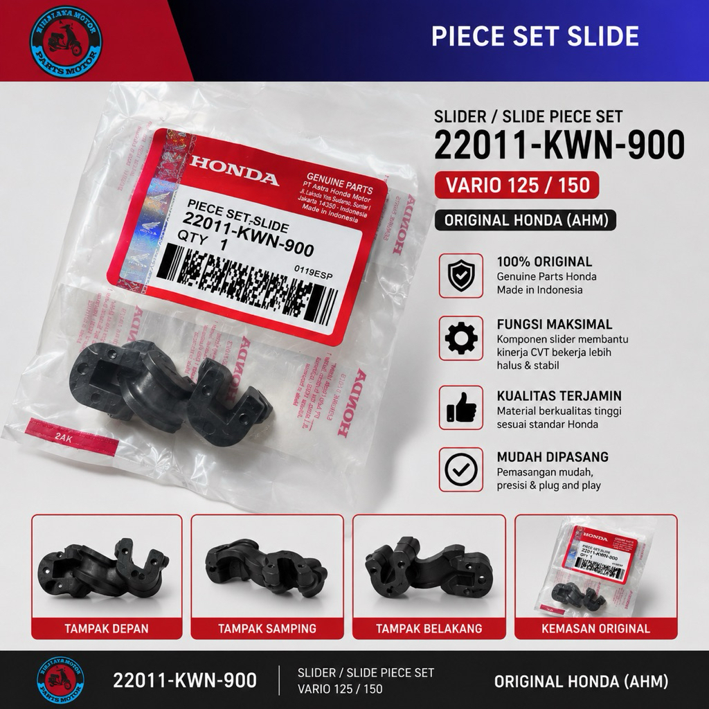 22011-KWN-900 SLIDER VARIO ORIGINAL AHM