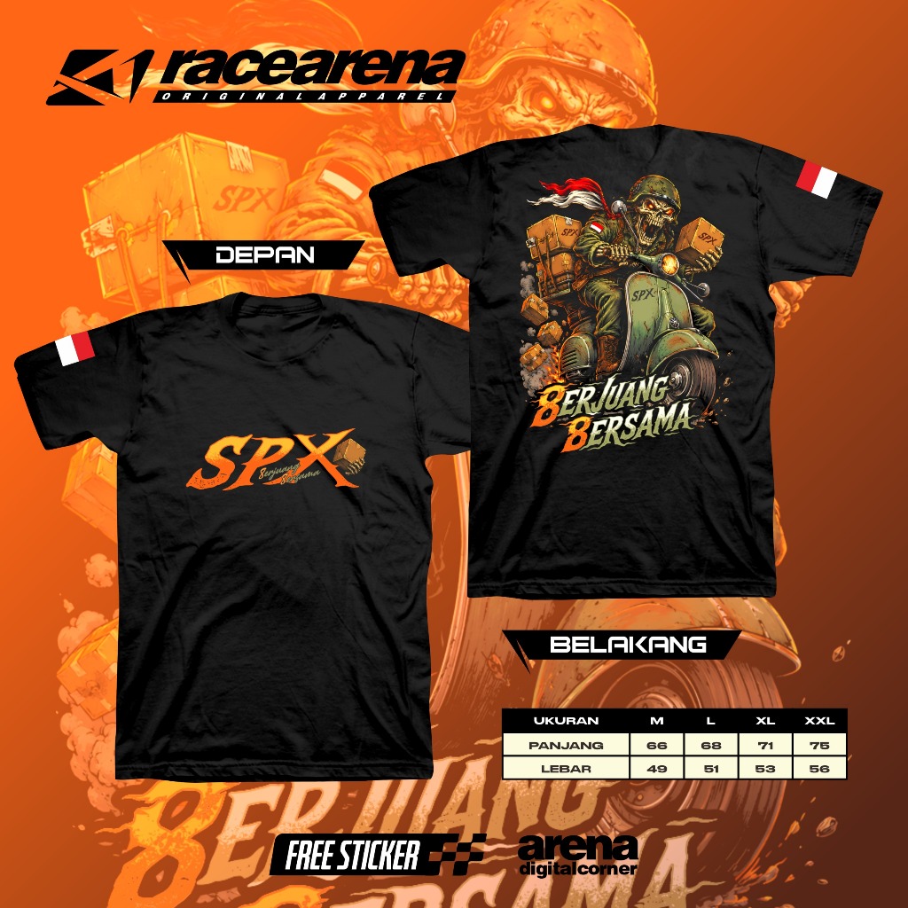 SPX 8.8 CAMPAIGN AUGUST เสื้อยืด บริการส่งวันเกิด ร้านสีส้ม โคเรียร์ สินค้า