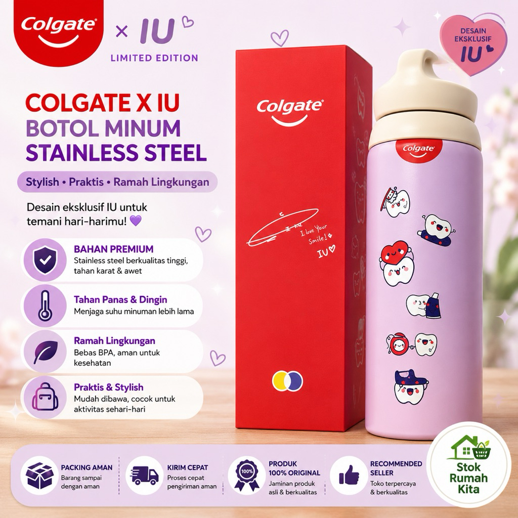 IU x Colgate Tumbler - Special Limited Edition