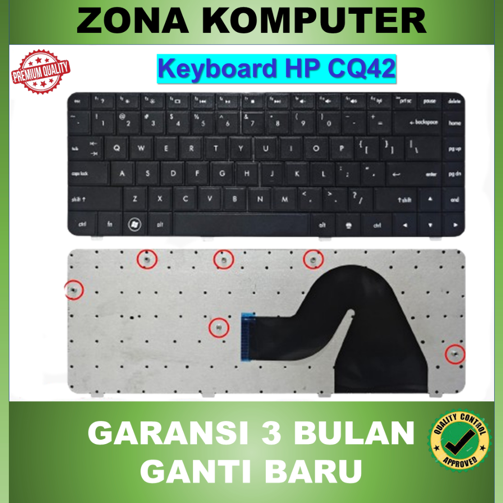 HP COMPAQ CQ42 G42 CQ 42 CQ42-100 CQ42-200 G42-300 แป้นพิมพ์แล็ปท็อป