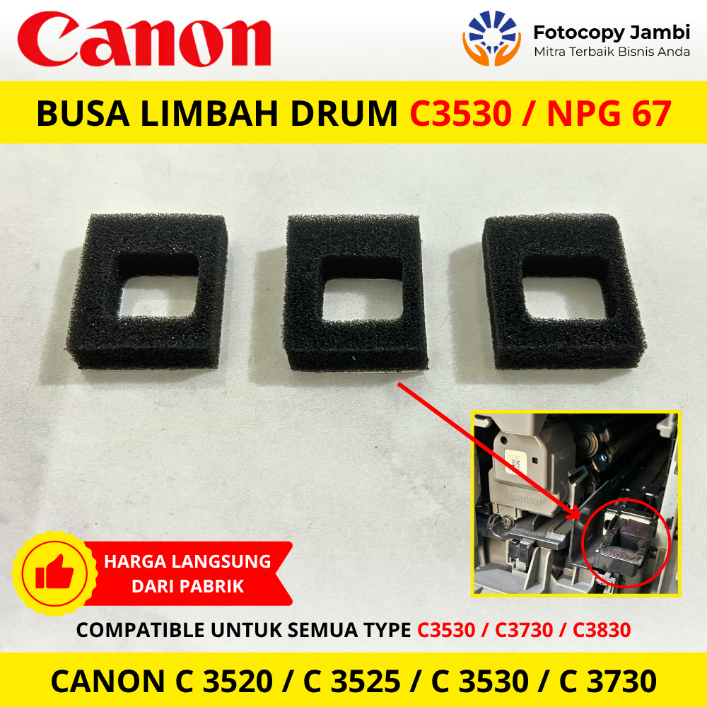 Canon NPG 67 C3530 / C3730 / C3830 โฟมเสียกลอง