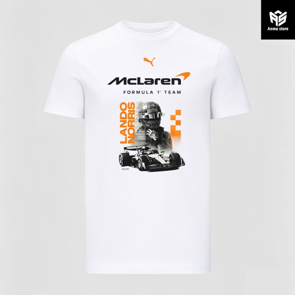 เสื้อยืดทีม McLaren F1 Lord Norris Formula 1