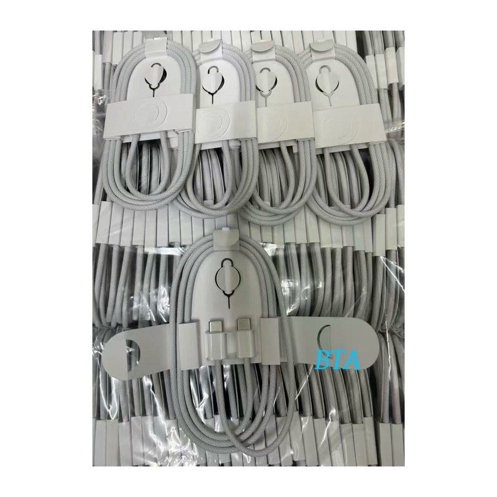 สายเคเบิลข้อมูล Iphone 17 / Iphone 17 Air / Iphone 17 Pro Max USB-C 60W สายชาร์จ 1 เมตรต้นฉบับ