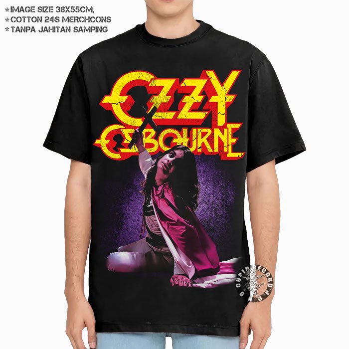 เสื้อยืดวง Ozzy Osbourne Hard Rock Heavy Metal Bootleg เสื้อยืด Unisex - โปสเตอร์