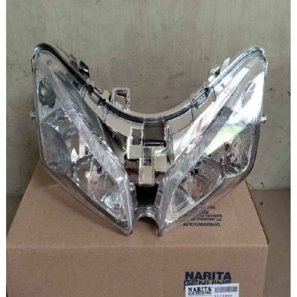 NARITA Honda Vario 110 คาร์บูเรเตอร์ 2008-2011 ตัวสะท้อนแสงไฟหน้า ยี่ห้อ NARITA