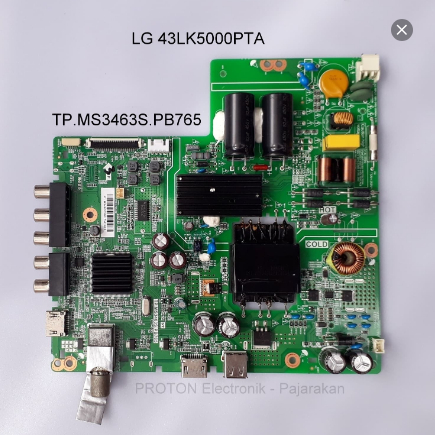 MESIN LG 43LK5000 43LK5000PTA 43LJ500T 43LJ500T-TA 43LJ5000 LED TV เมนบอร์ดเครื่อง TP.MS3463S.PB765 