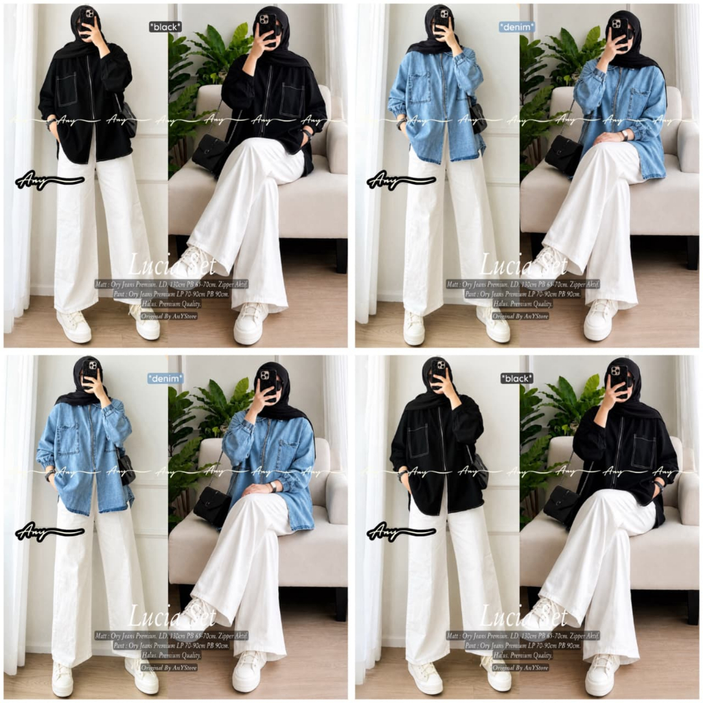 เสื้อผ้าผู้หญิง HQ LUCIA SET จาก AnY FASHION STORE