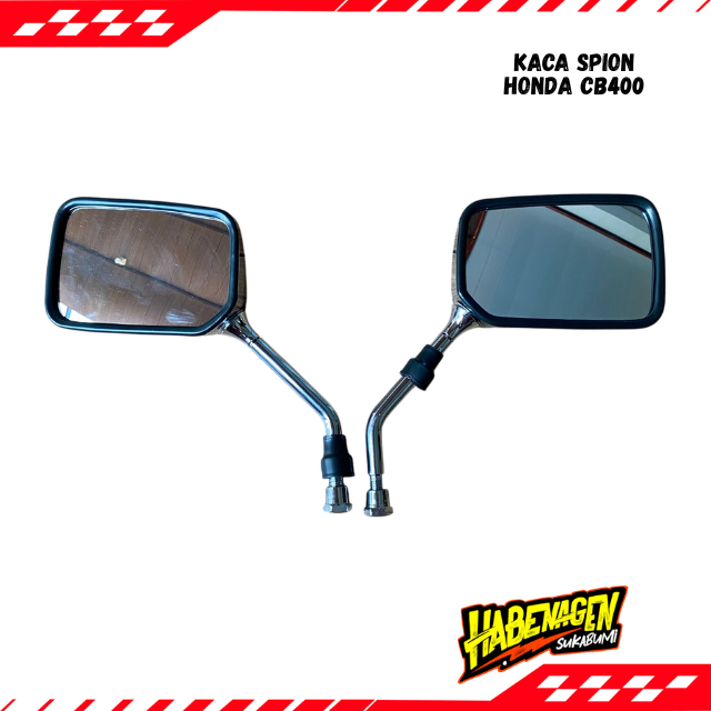 กระจกมองหลัง Honda Cb400 Cb 400 Cb750 Cb1000 Tiger Megapro Win Gl 100 Style 79 Chrome