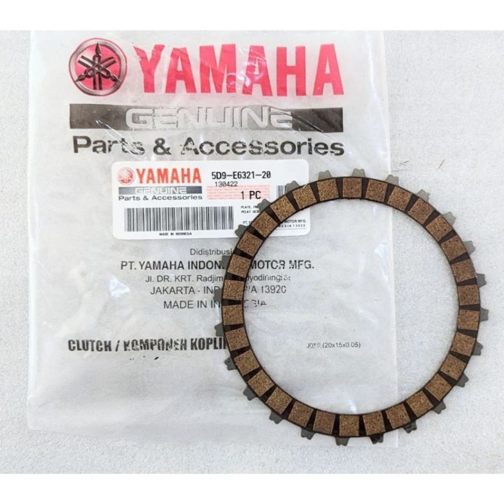 จานคลัทช์ FRICTION 2 VEGA ZR VEGA ใหม่, JUP JUPITER Z1 ORIGINAL YAMAHA 5D9-E6321-20 5D9-E6361-00