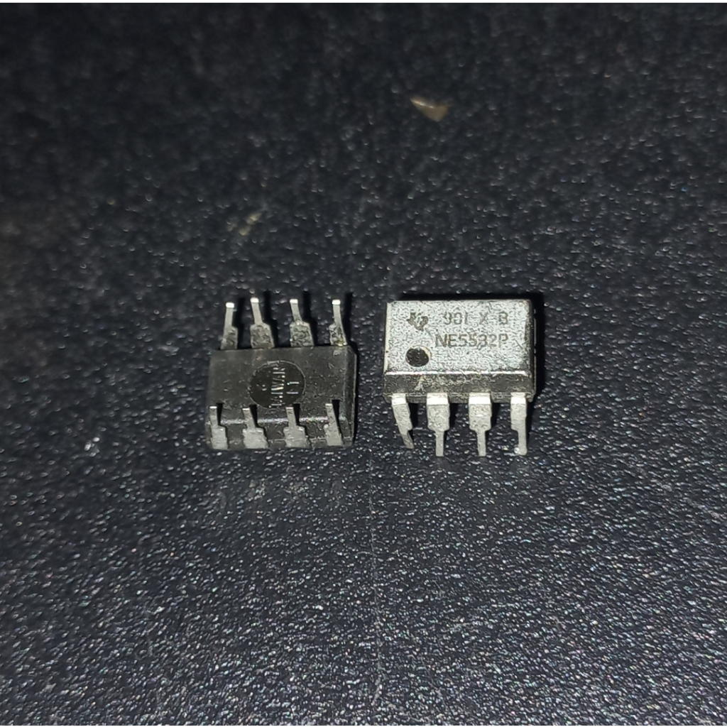 IC NE5532 ถอดปลั๊ก texas taiwan เงินสีขาว ORIGINAL NE5532P ต้นฉบับใช้ 2nd วินาที ne 5532p 5532 p dua
