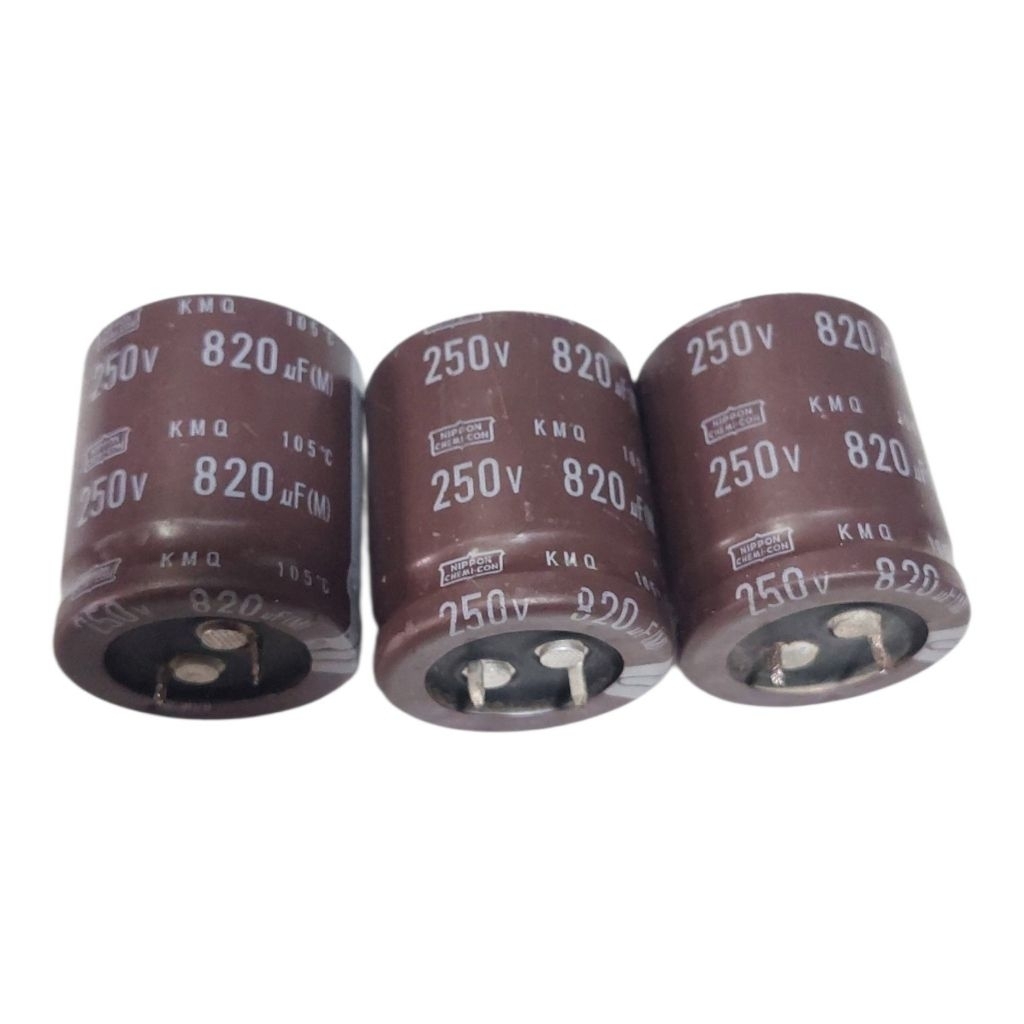 ELKO 820UF 250V เปลี่ยนใหม่จากบอร์ด PCB ใหม่
