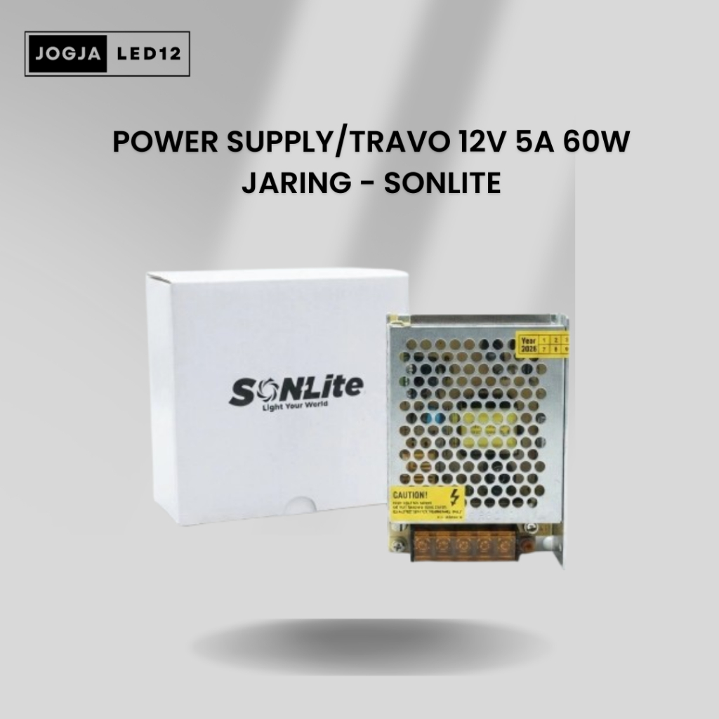 พาวเวอร์ซัพพลาย/Travis 12V 5A 60W Net - Sonlite