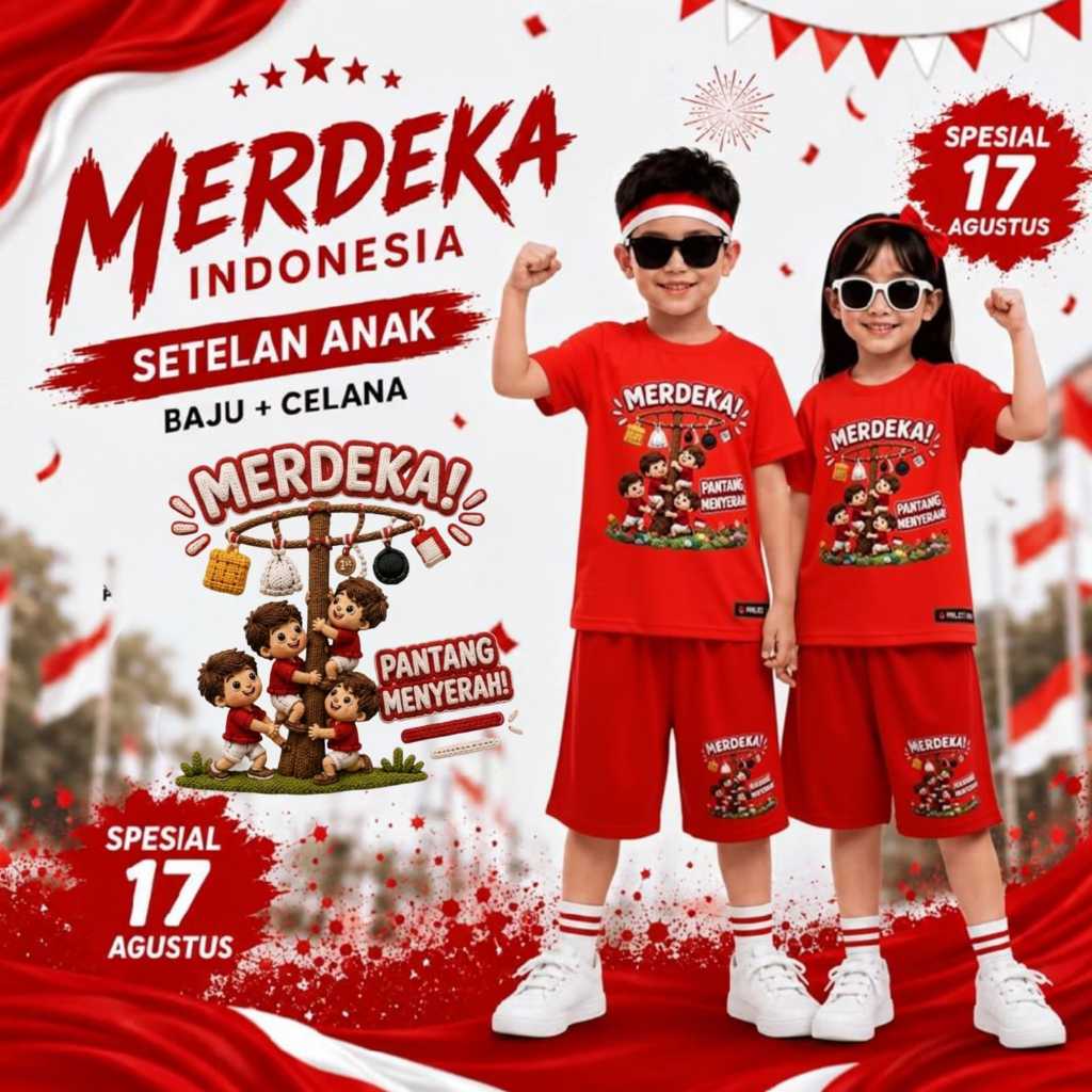 INDEPENDENCE AUGUST 17 CHILDRENS SUITS/CHILDRENS TOPS 2-10 ปี