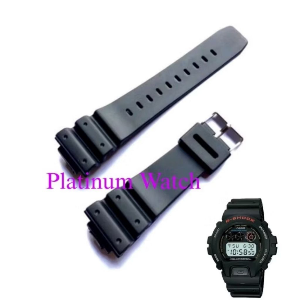 DW6900 DW 6900 WATCH STRAP DW-6900 RUBBER STRAP