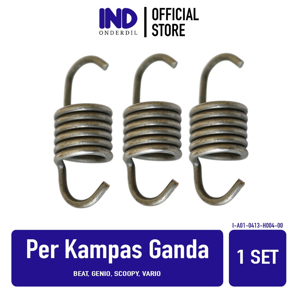 1 PC IND คลัทช์คู่ฤดูใบไม้ผลิอะไหล่ BeAT Street & Genio K0J K0JN & Scoopy K16R K93 & Vario 110 K46H 