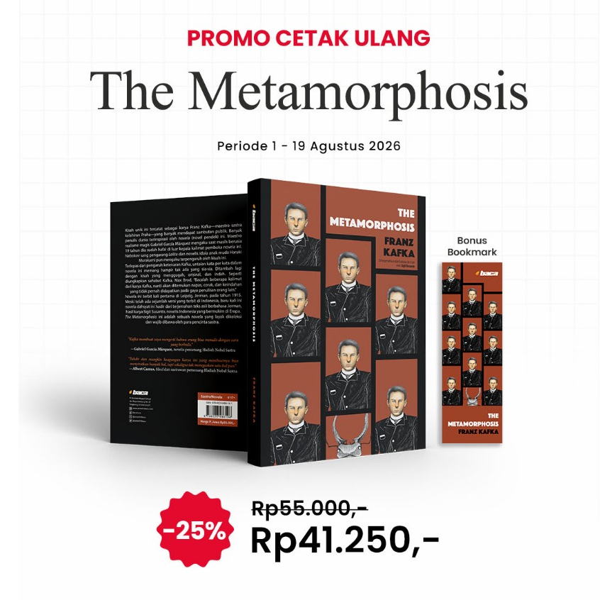 หนังสือ The Metamorphosis - Francz Kafka สํานักพิมพ์ Read