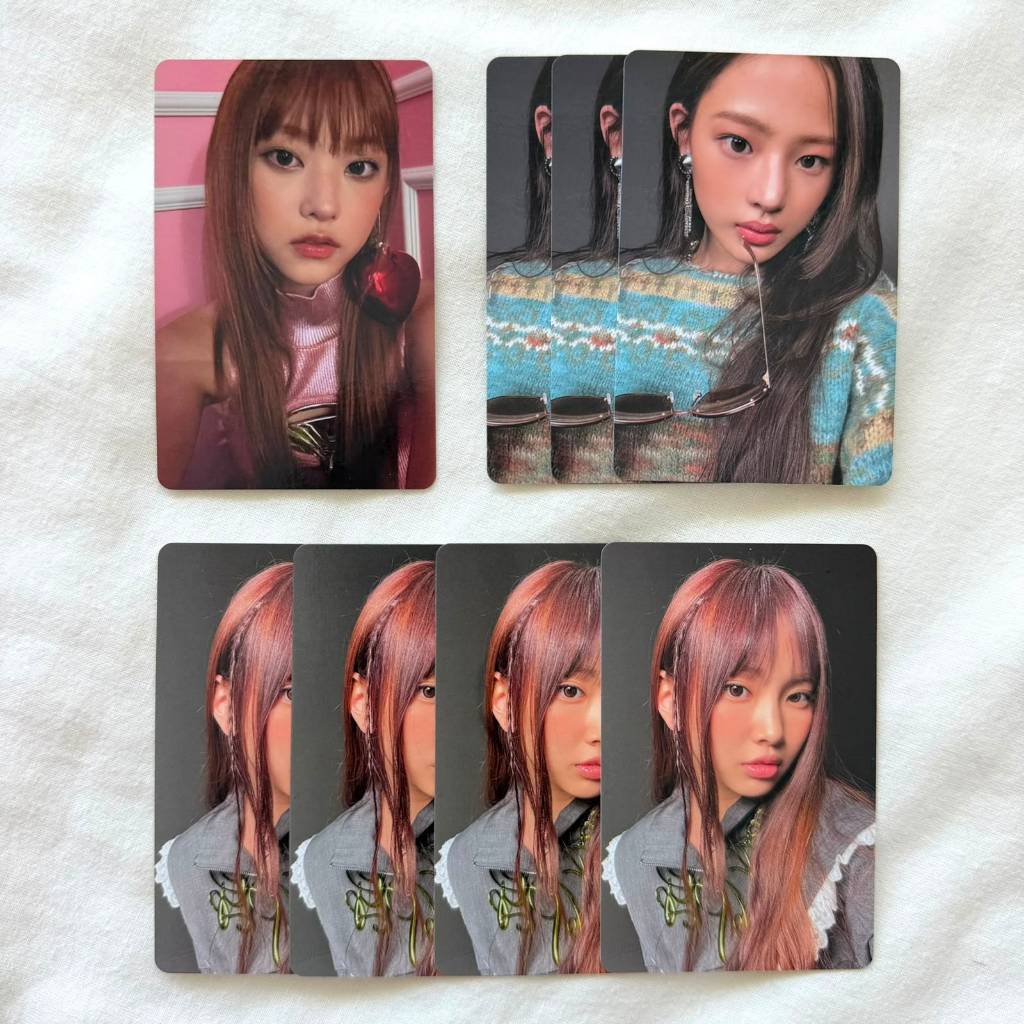 [READY SET OFFICIAL ] New Jeans OMG Haerin / Minji / Hyein Album Photocard PC