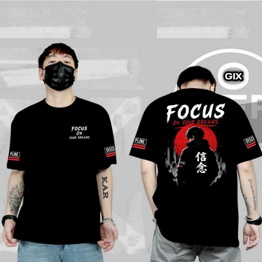 KAR FOCUS ON YOUR DREAM T-SHIRT เสื้อยืด MENS AND WOMENS