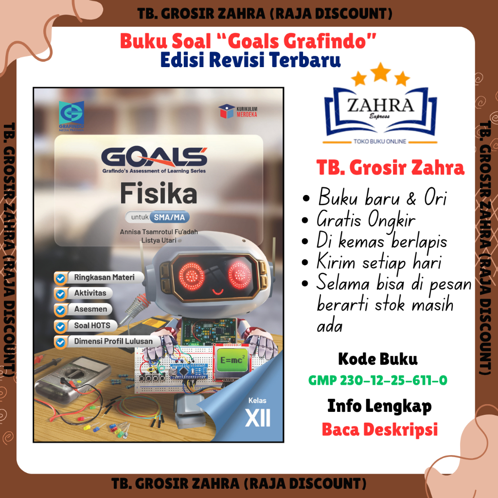 GRAFINDO PHYSICS BOOK, LATEST EDITION, หนังสือใหม่และต้นฉบับ