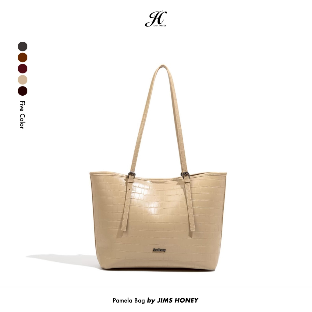 JIMS HONEY PAMELA BAG กระเป๋าสะพายไหล่ผู้หญิง TOTE BAG