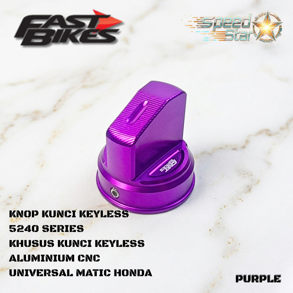 Fastbikes công tắc Keyless Honda 5240 CNC Premium cho Beat Street Vario 125 150 160 Scoopy Genio