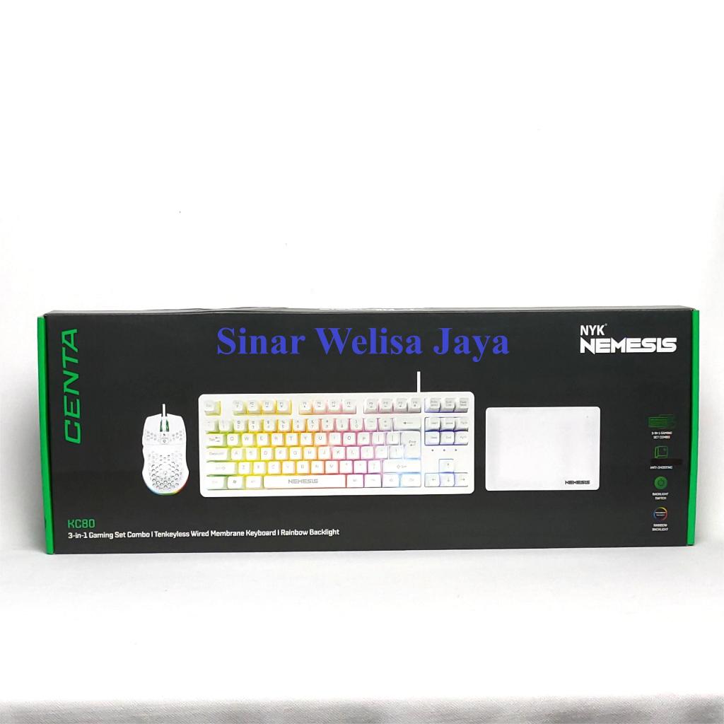 NYK Nemesis Centa 3 in 1 Gaming Set Combo KC80