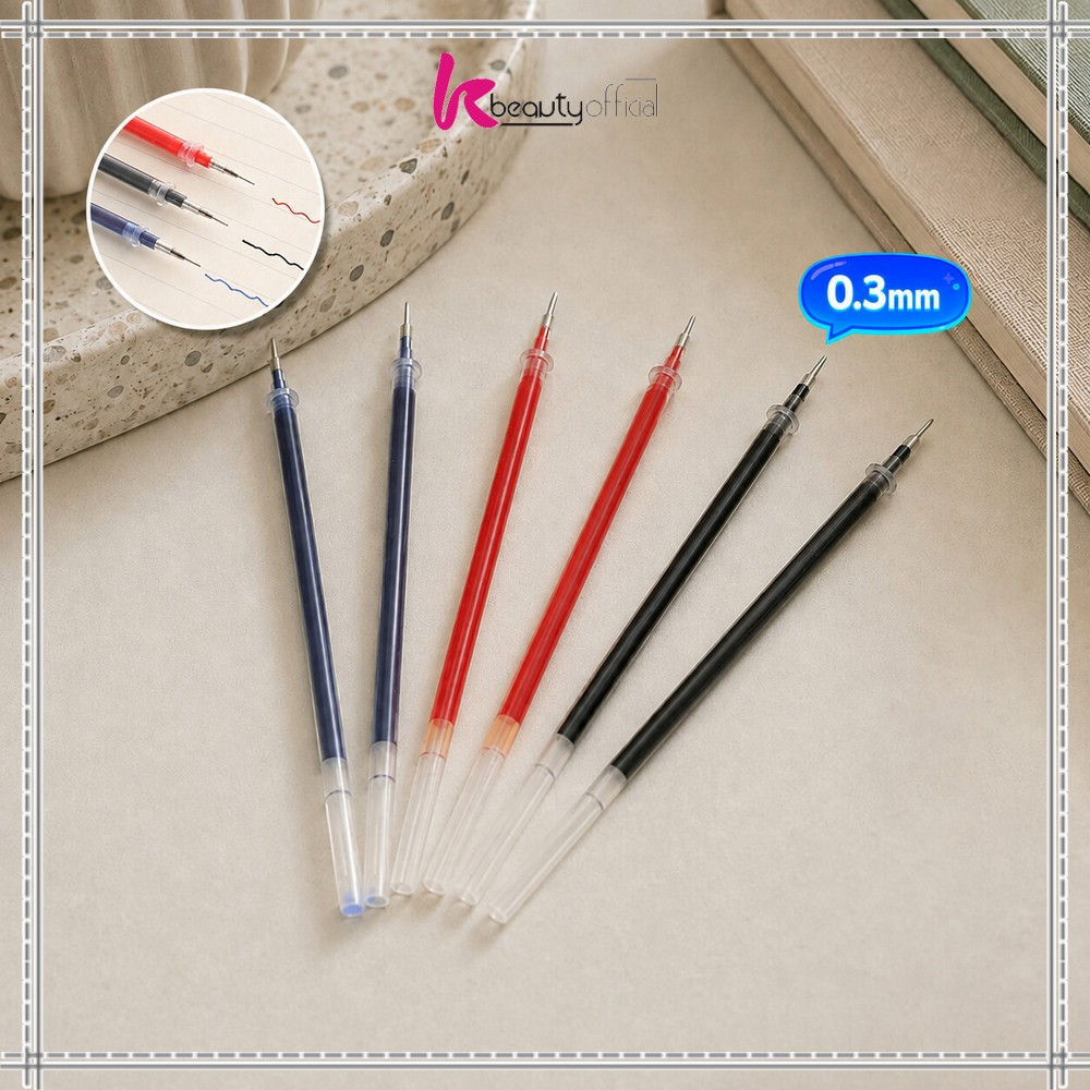 EC ขายปลีก KB-A6 REFILL GEL INK REFILL GEL PEN INK REFILL 0.3MM