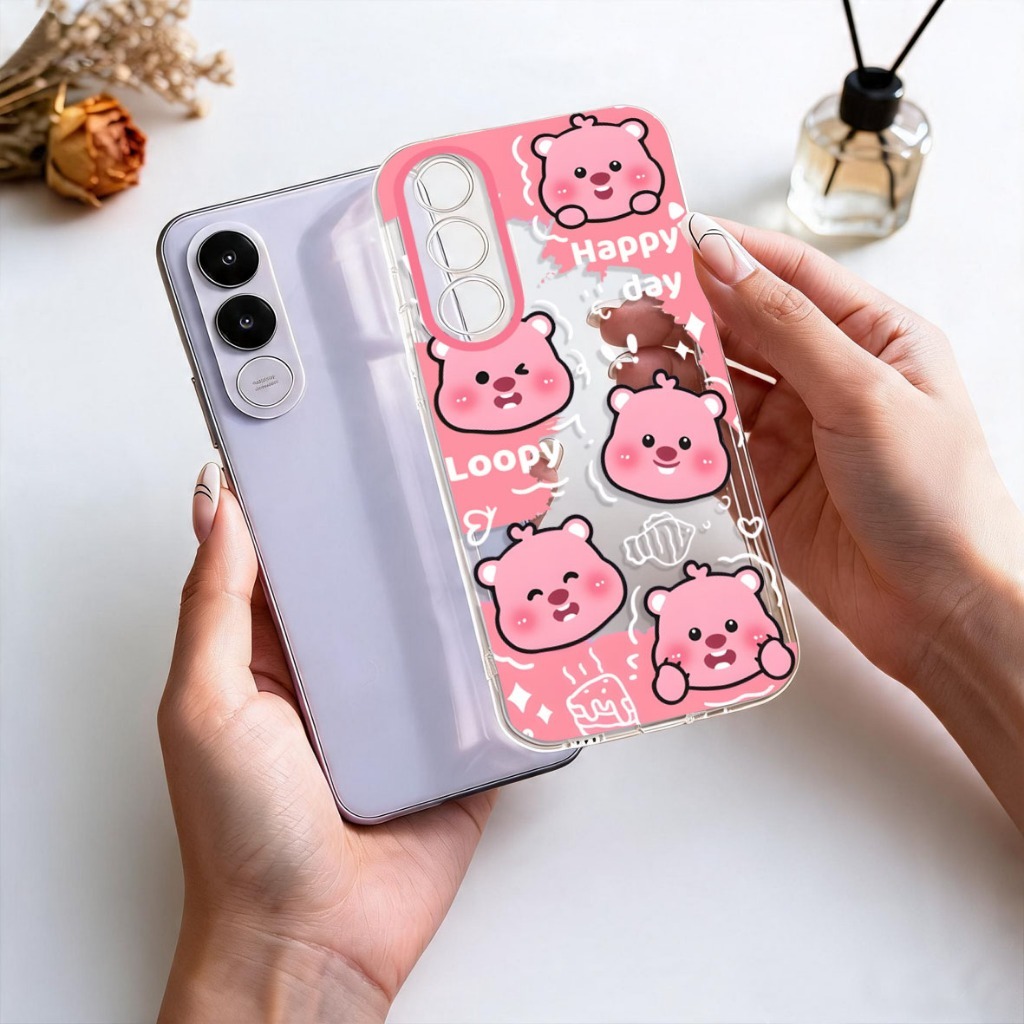 Softcase Clear Case Vivo V70 FE V70 5G Y05 Y11D Y19S Y04 - ปลอกใส HP Vivo GC-26 พรีเมี่ยมหนา