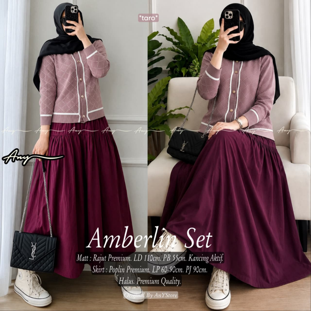 HQ เสื้อผ้าผู้หญิง AMBERLIN SET จาก AnY FASHION STORE