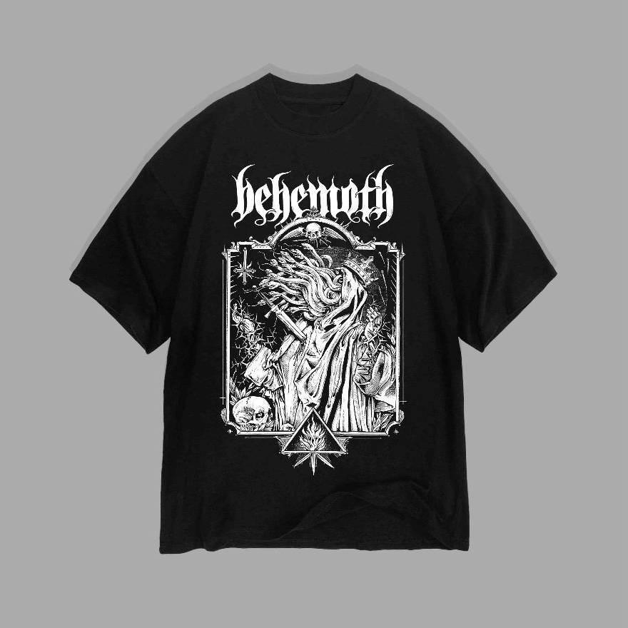 เสื้อยืด Behemoth Angelus Satan | เสื้อยืดวง Behemoth Angelus Satan