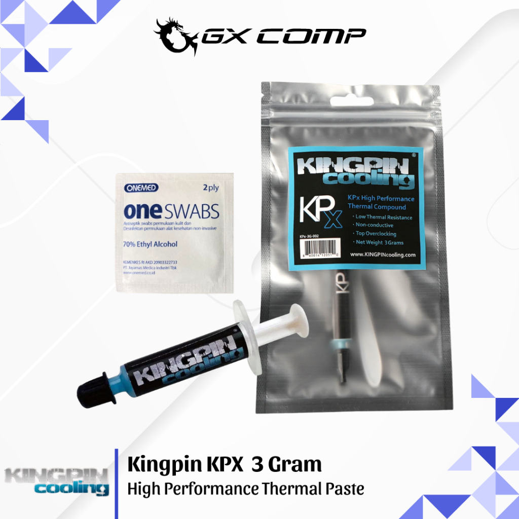 Kingpin KPX 3 Gram / 3gr - วางความร้อนประสิทธิภาพสูง