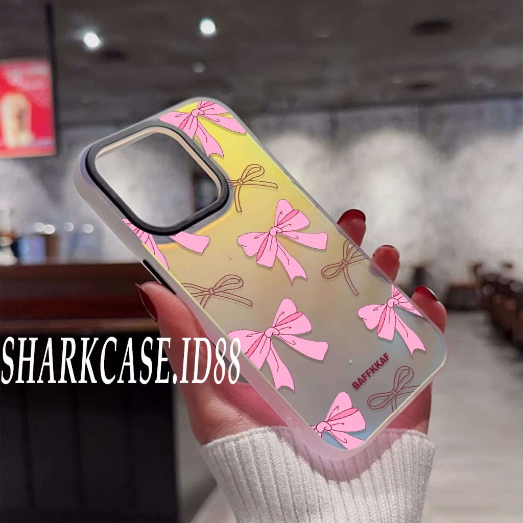 001 กรณี HOLOGRAM IMD GLOSSY RAINBOW GRADATION CASING สําหรับ REDMI NOTE 12 PRO-NOTE 12 4G-NOTE 13 P