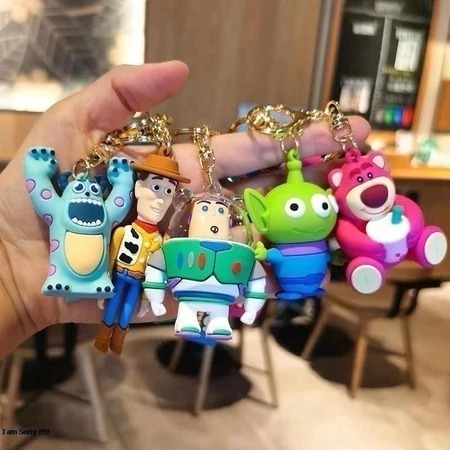 GANTUNGAN CUTE 3D CARTOON DESIGN KEYCHAIN SM56 CHAIN KEY HANGER