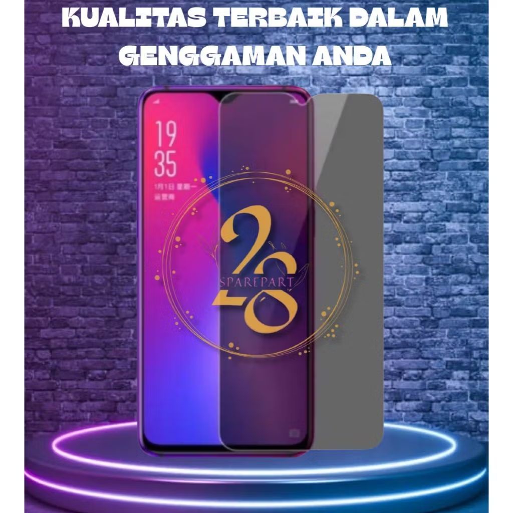 ฟิล์มกระจกนิรภัย SPY OPPO A60/A3 4G/A3 5G/A3i 5G/A3 PRO 5G/A3X 4G/A3X 5G/A5 PRO 4G/A5 5G/A40 5G/A40 