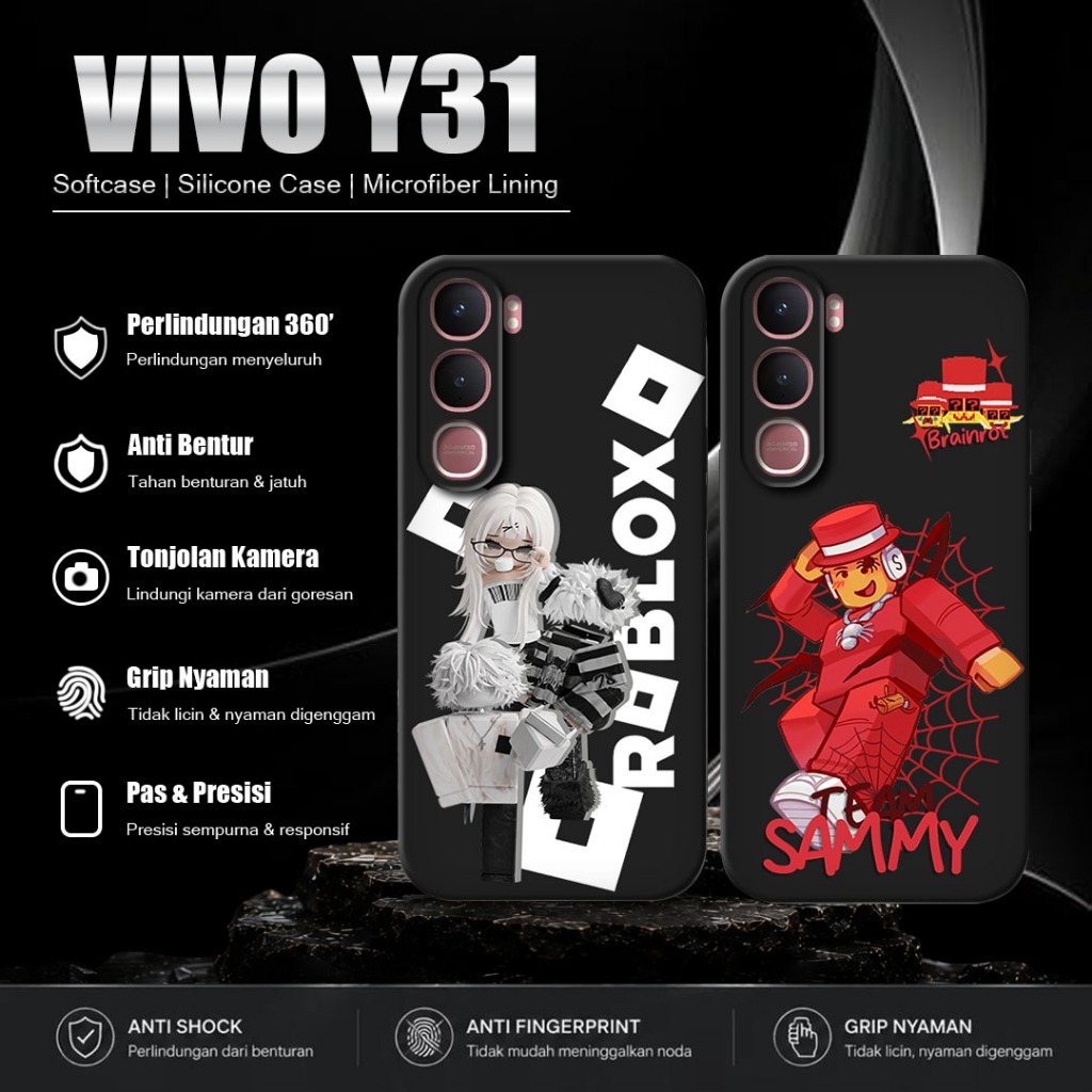 Softcase HP สําหรับ Vivo Y31 - เคส HP สําหรับ Vivo Y31 - ปลอก HP สําหรับ Vivo Y31 - ตัวป้องกัน HP