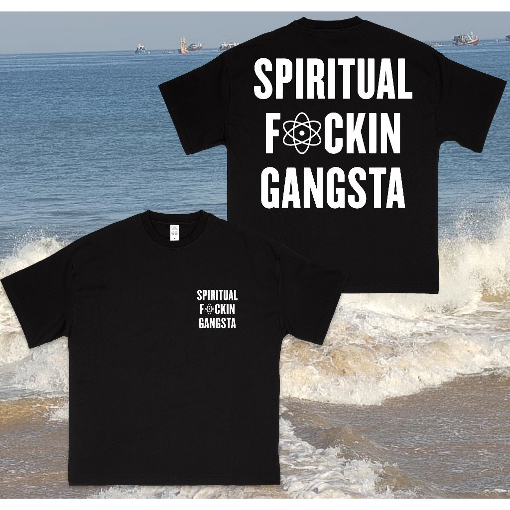 SPIRITUAL FCKING GANGSTA TEE - SECRETBOYS