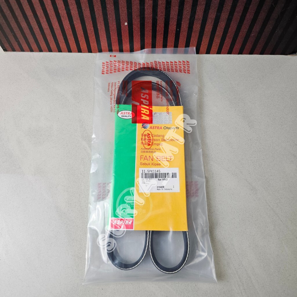 VAN เข็มขัดพัดลม HONDA JAZZ IDSI VTEC ASPIRA 11-5PK1145
